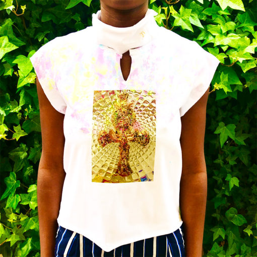T- shirt croix ankh by Neter Osiirê